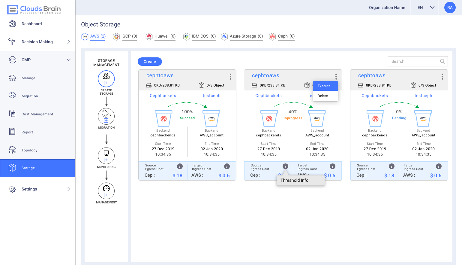 click2cloud-storage-studio-object-storage-tab