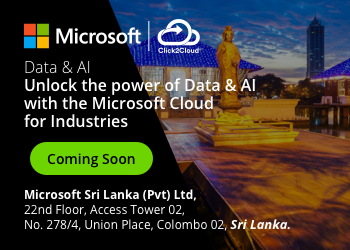 Microsoft Sri Lanka Event - Click2Cloud