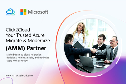 Click2Cloud's News- Click2Cloud – Azure Migrate and Modernize (AMM) Partner