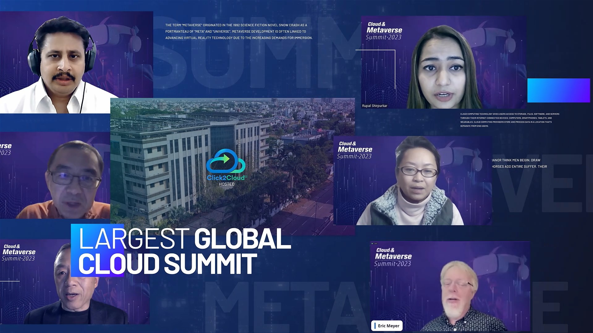Cloud & Metaverse Summit - 2023 - Resounding Success - Click2Cloud Events-Click2Cloud