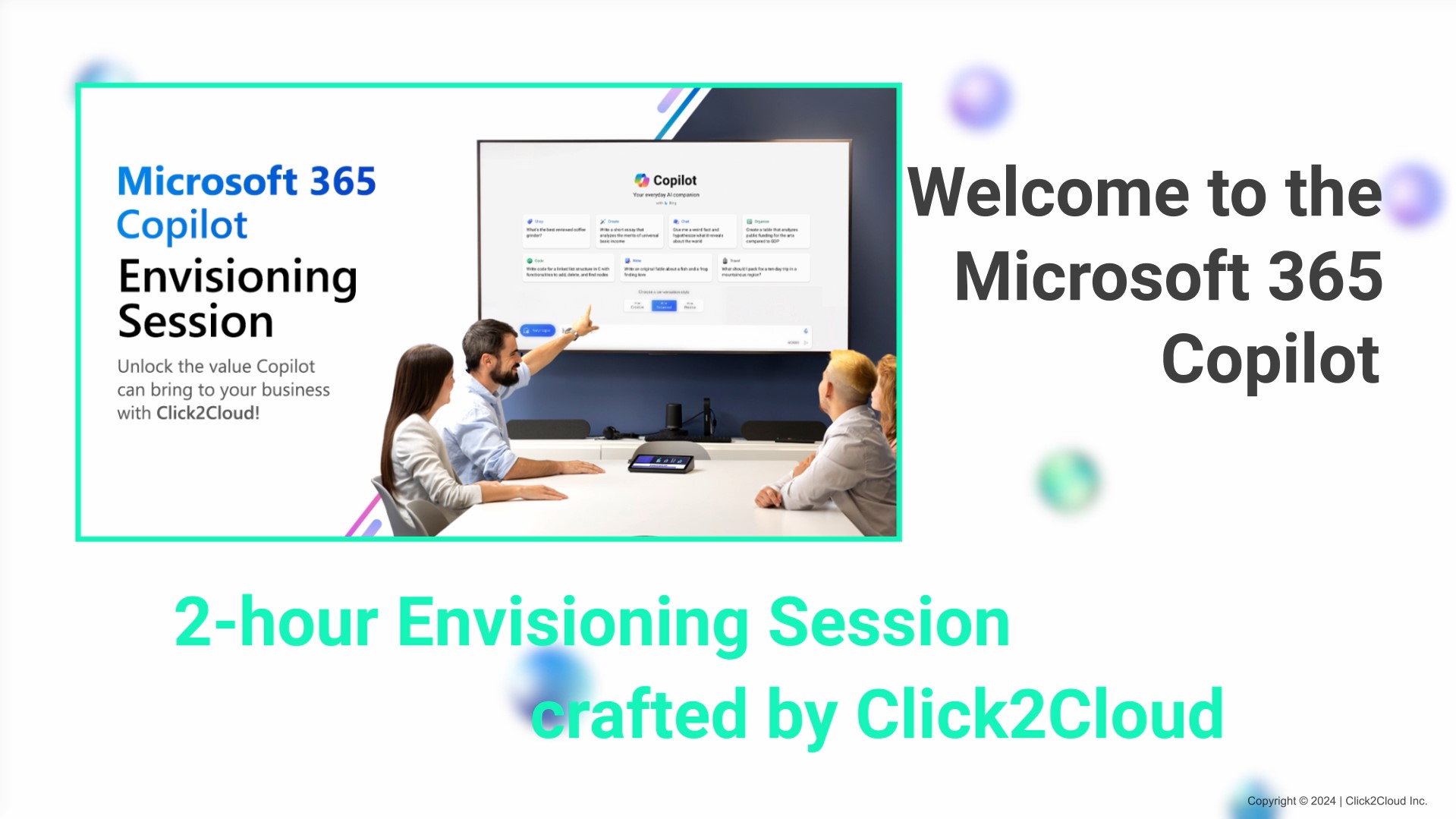 Click2cloud-Kick-Start Your Microsoft 365 Copilot Readiness Journey with Click2Cloud’s Envisioning Session_Video