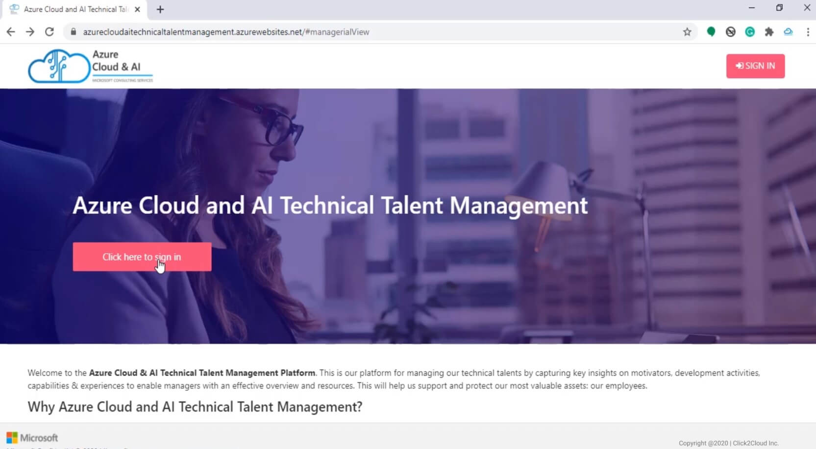 Azure Cloud AI Technical Talent Management Platform-Click2Cloud