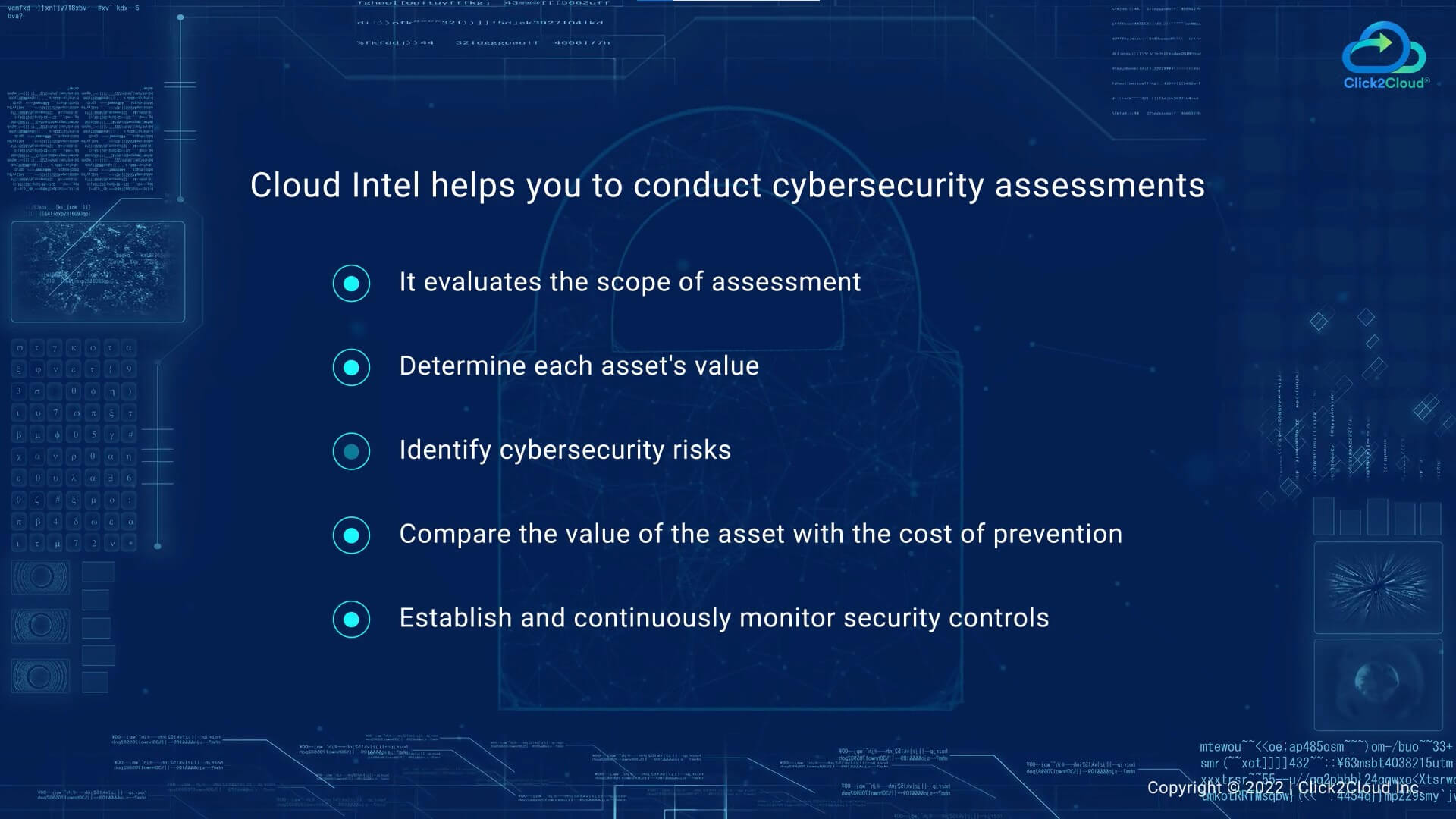 Cybersecurity Assessment with Cloud Intel-Click2Cloud